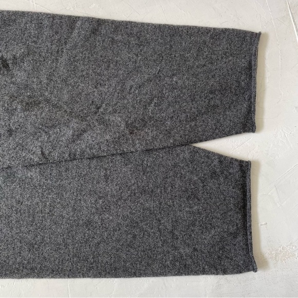 Oats Cashmere by Debra Haybum 100% Cashmere Gray Pants Size L NWT - Picture 9 of 9